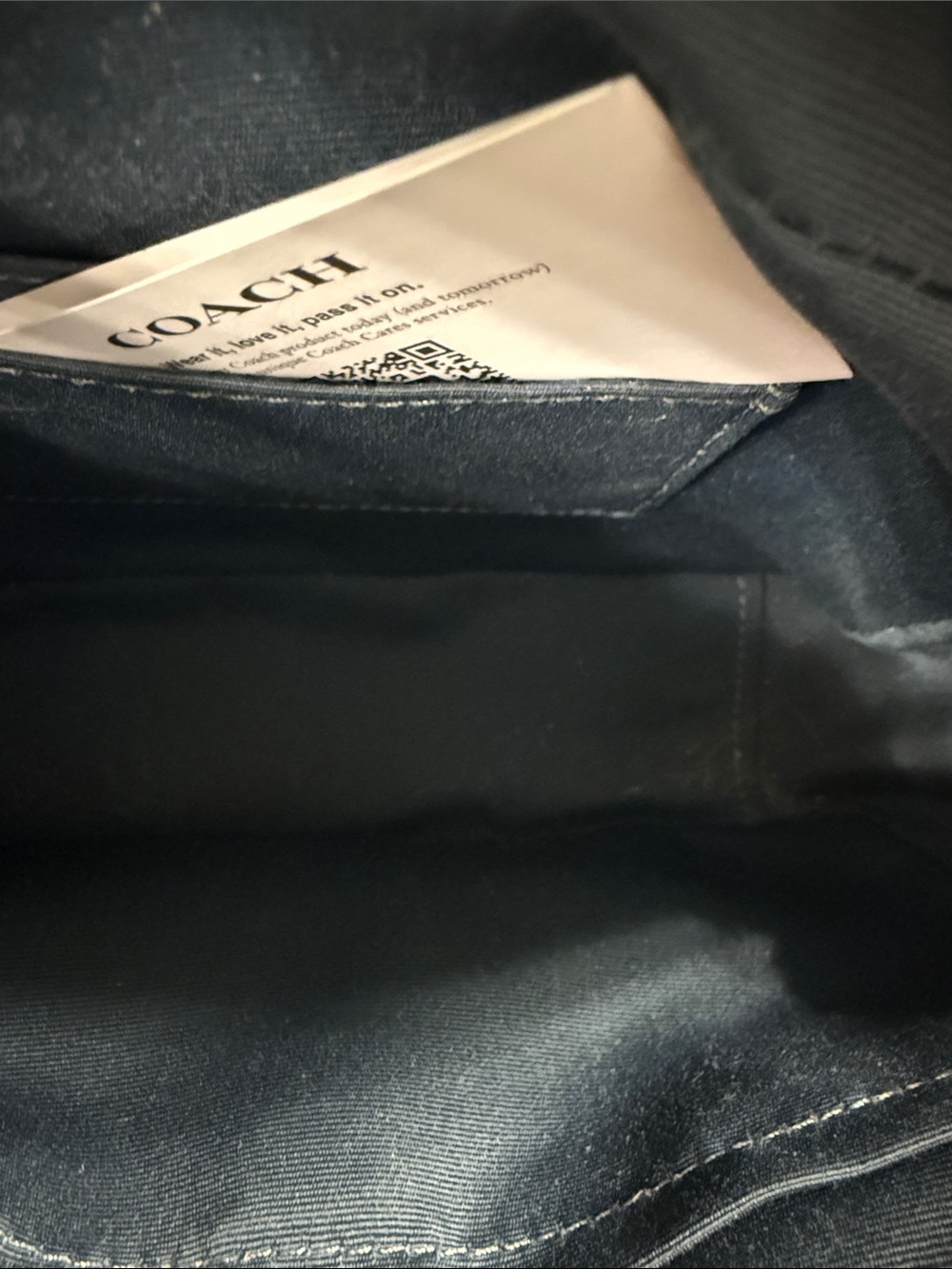 Coach NWOT Mini Jamie Camera Bag In Signature Jacquard with Leather - Picture 7 of 10